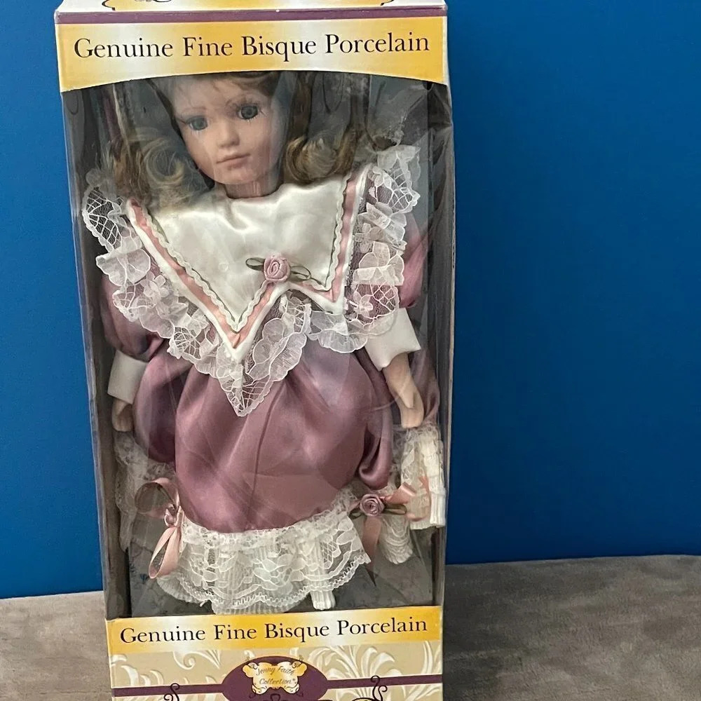 NWT SOFT EXPRESSIONS JENNY FAITH /SPECIAL EDITION GENUINE PORCELAIN DOLL